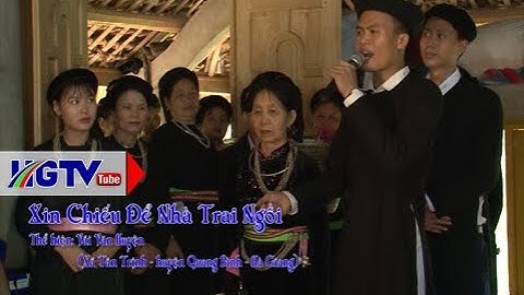 Hát Quan làng trong đám cưới người Tày