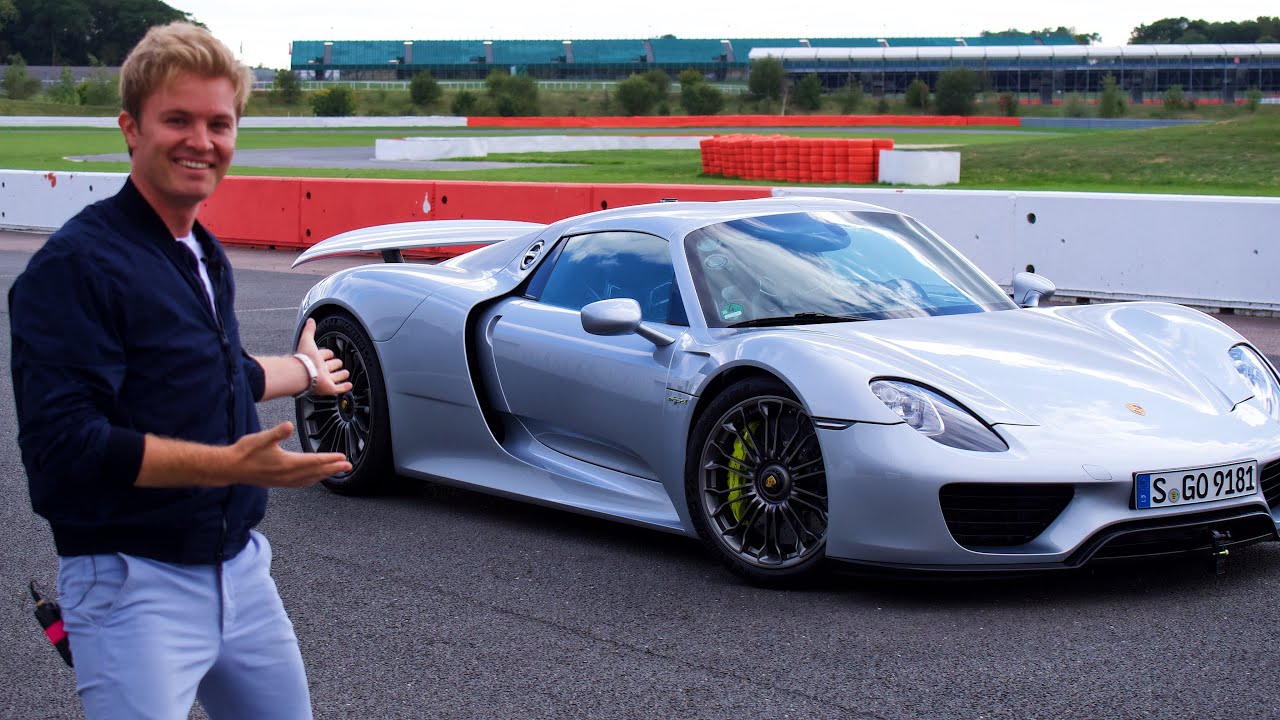 MY PORSCHE 918 HOTLAP AT SILVERSTONE F1 TRACK | NICO ROSBERG | eVLOG