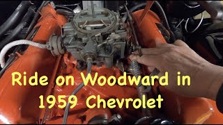 Fooling with the 59 Bel Air&#39;s carburetor, estate sale alternator, plus two cold starts