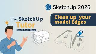 Clean up your Edges in SketchUp 2026