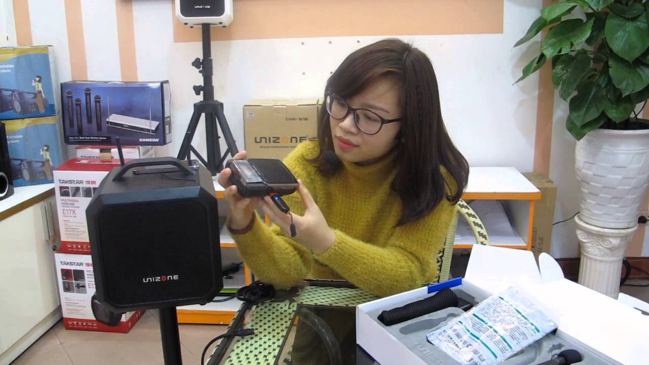 Hướng dẫn sử dụng máy trợ giảng Unizone 9580F3