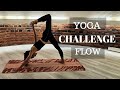 One Hand Grounded Flow: Yoga Challenge for Strength, Control, and Flexibility