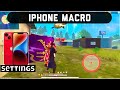 Macro free fire iphone settings || iPhone me macro settings ko use Kaise kare #mkygaming #iphonefre