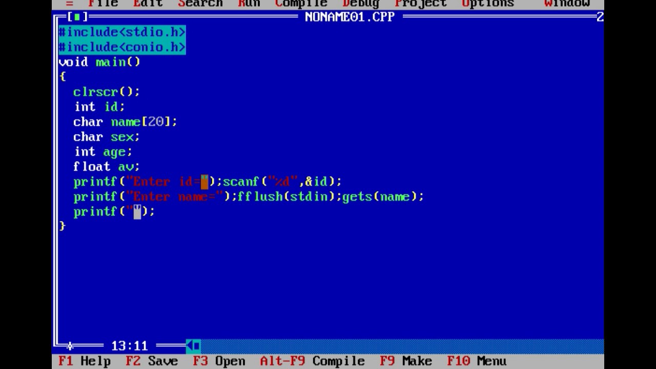 how to make program in c prigraming - YouTube