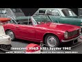 Innocenti 950 s s32 i spyder 1962   conservatoire national de vhicules historiques diekirch expo