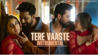 TERE VAASTE - Instrumental || Zara Hatke Zara Bachke || The Midnight Melodies
