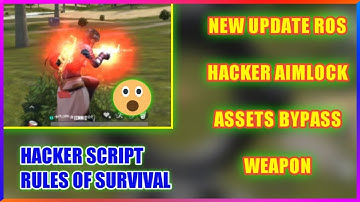 Rules of survival New  Updates Script Aimlock hacker Ros version 1.34-101{Ep44}