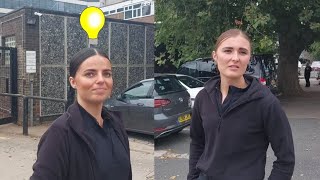 Confused Police Lady has a Lightbulb Moment at Canterbury Police Station. PINAC Audit