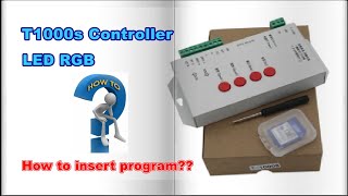 Programming T1000s with Led Edit (file.led)