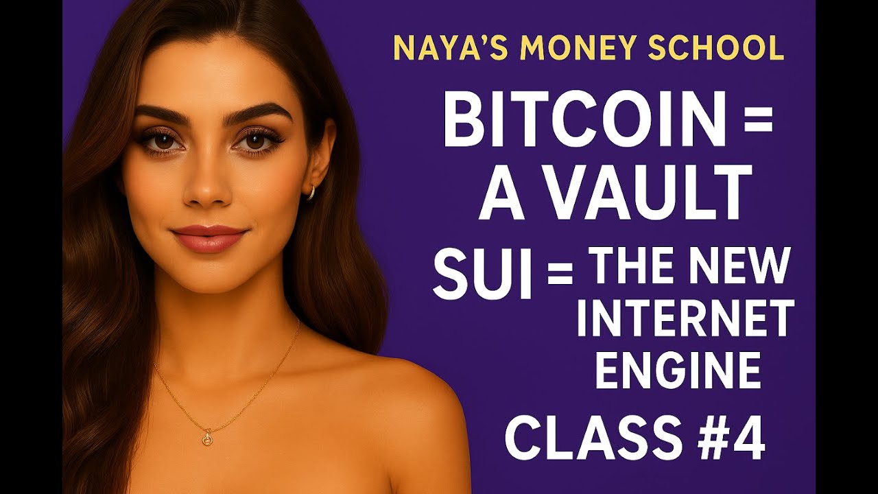 Naya’s Money School 🎓 Math Over Money – Class 4 Bitcoin = Vault, SUI = Engine The New Money Stack