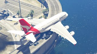 A380 Pilot Got Promoted After Saved All 700 Passengers During Emergency Landing | GTA 5