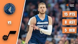 Donte DiVincenzo - 15 Points, 8 Assists, 5 Rebounds vs Jazz - 2025-26 Regular Season Wealth