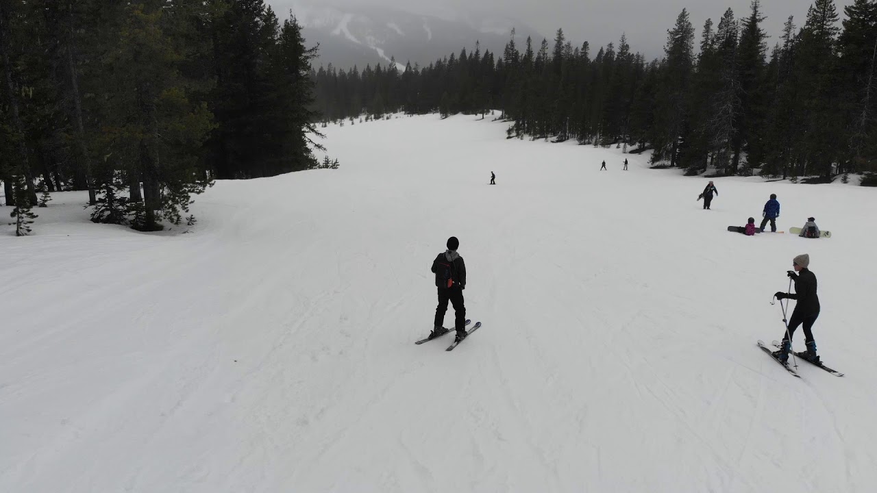 Portland Mount Hood Skiing Resort with Mavic Air Active Track YouTube