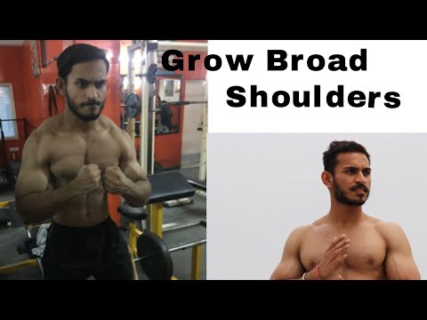 Grow Broad Shoulders| Shoulder Workout Part-(Side&Rear Delts)|Nitish Khanna Fitness