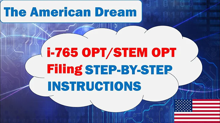 i 765 Online Filing STEM OPT or OPT  | Step by Step Instructions for STEM OPT Extension or OPT i-765
