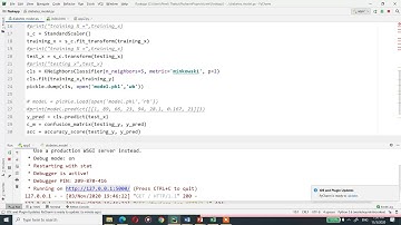 Diabetes prediction system project( machine learning, python,flask)