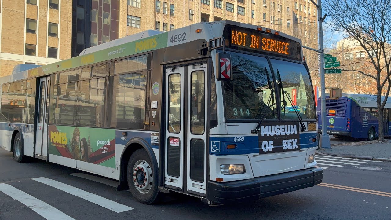 ᴴᴰ MTA MaBSTOA: 2010 Orion VII NG Hybrid #4692 (Not In Service ...