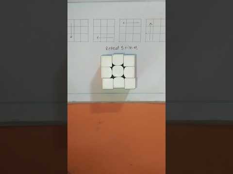 Rubik's cube solve magic tricks 3 by 3 #shorts #viral #rubikscube