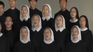 "Jubilate Deo"(Young Benedictine Monks & Sisters).wmv