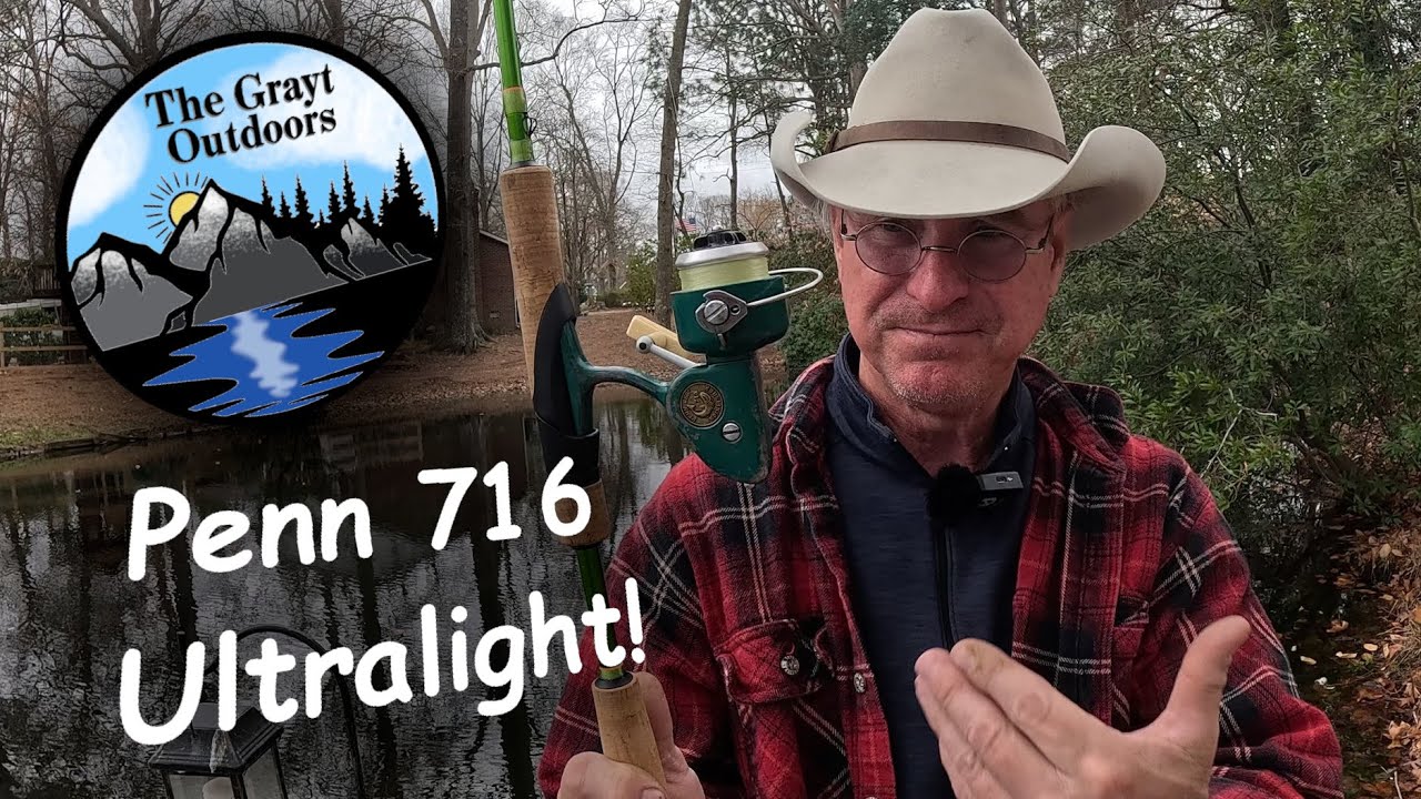 Penn 716 Ultralight - Fresh water fishing with a Penn reel? - YouTube