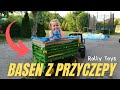 Basen z przyczepy rolly toys