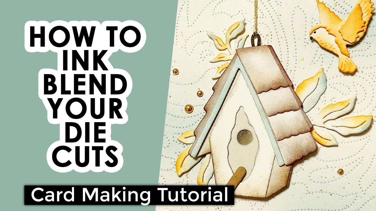 Оживите свои вырезанные элементы с помощью смешивания чернил | Набор Altenew Craft Your Life Kit