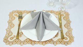 HOW? STAR TABLE NAPKIN FOLDING#DESIGN