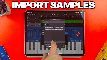 Hoe u samples importeert en afspeelt in GarageBand voor iOS