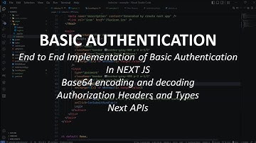 Implementing Basic Authentication: base64 encoded email and password in NEXT JS