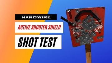 Hardwire® Steel Level 3+ Emergency Response Shield® Field Test Shoot