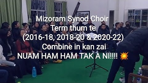 Min Hruai Țhin | Term 3 combined | Mizoram Synod Choir 2016-22 | A van mawi chiang em❤️💯
