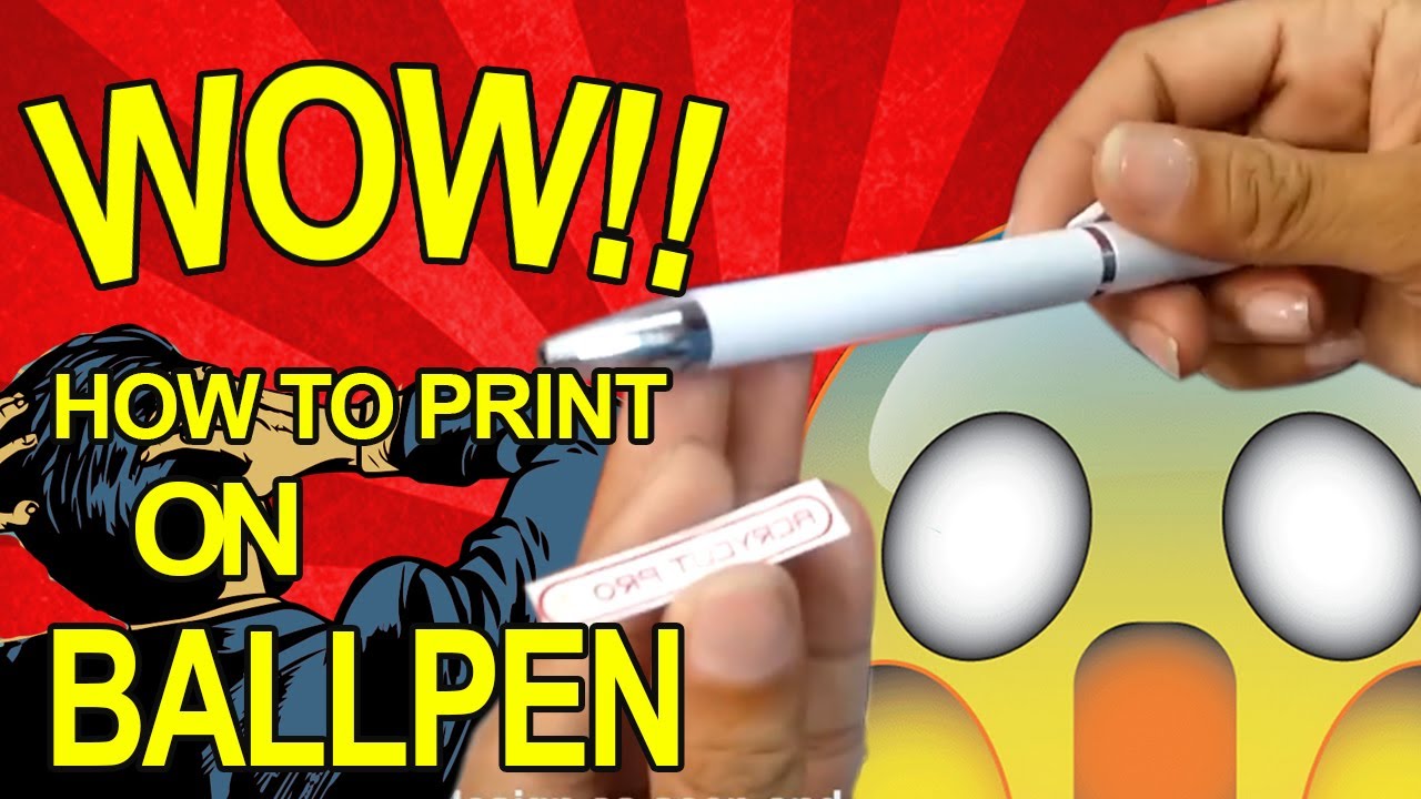 Paptrade Printing Business Tutorials - Pen printing using Pen Press Machine V3.1 2019 - YouTube