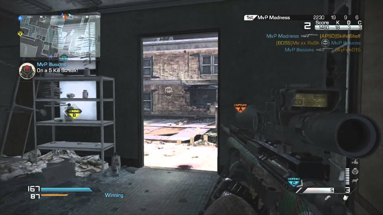 COD Ghost Quickscope only Helo Pilot - YouTube