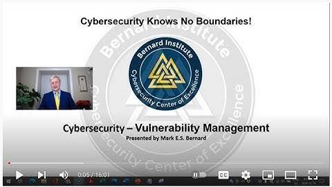 ISO 27001 Annex A clause 12.6 Technical Vulnerability Management