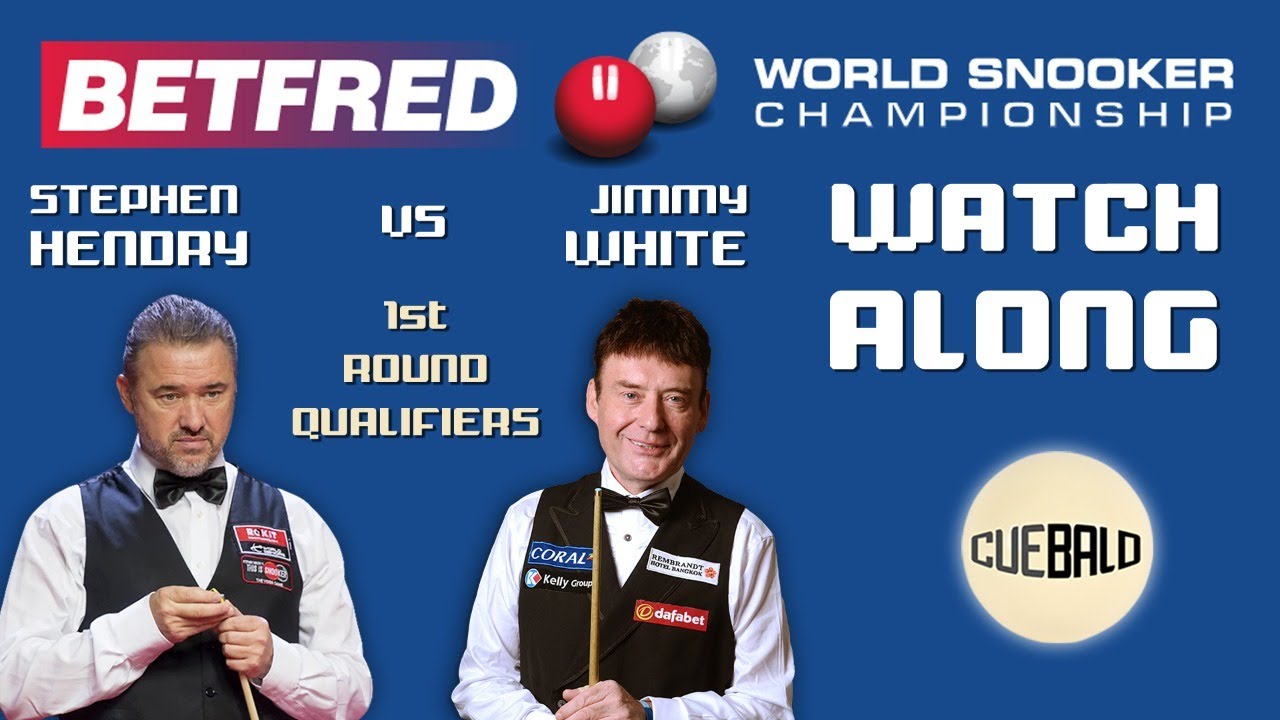 Live Watch Along - 2021 Betfred World Snooker Championship - Stephen Hendry vs Jimmy White