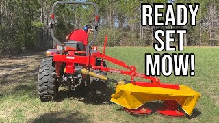 How Does a Drum Mower Work?  Watch this!