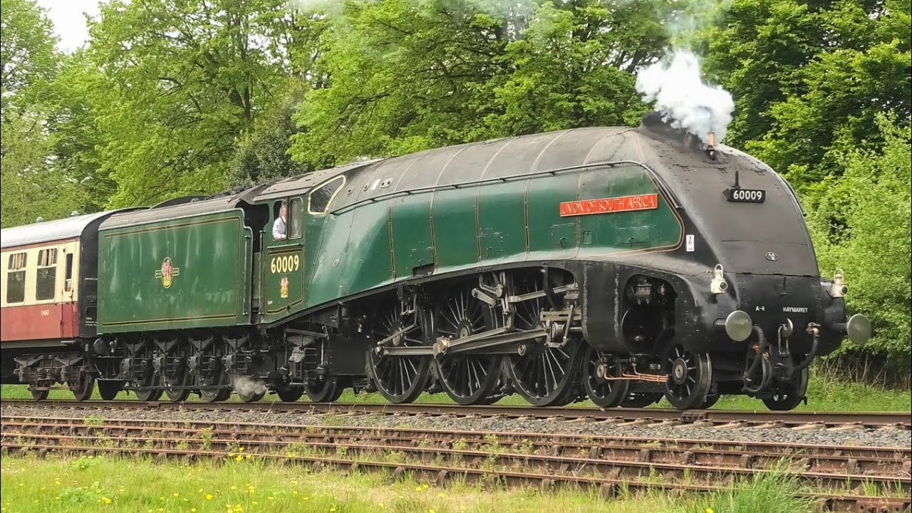 LNER 60009 - The A4 That Was Retired ! (Video Compilation)