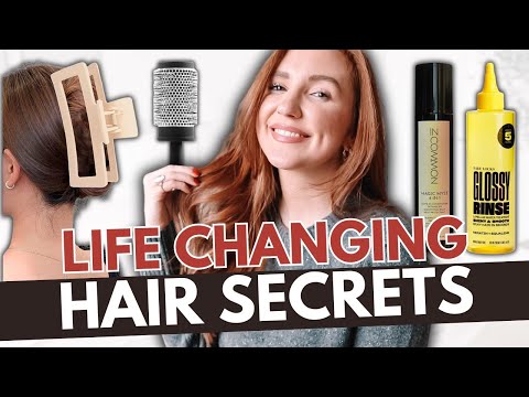 10 LIFE CHANGING Hair Secrets | Celebrity Insider Reveals | MUST HAVE Hair Products!