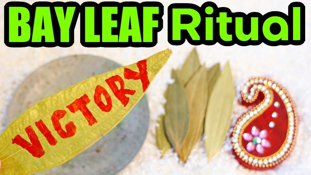 BAY LEAF RITUAL FOR VICTORY OVER WHAT YOU WANT  MANIFEST WITH BAY LEAVES