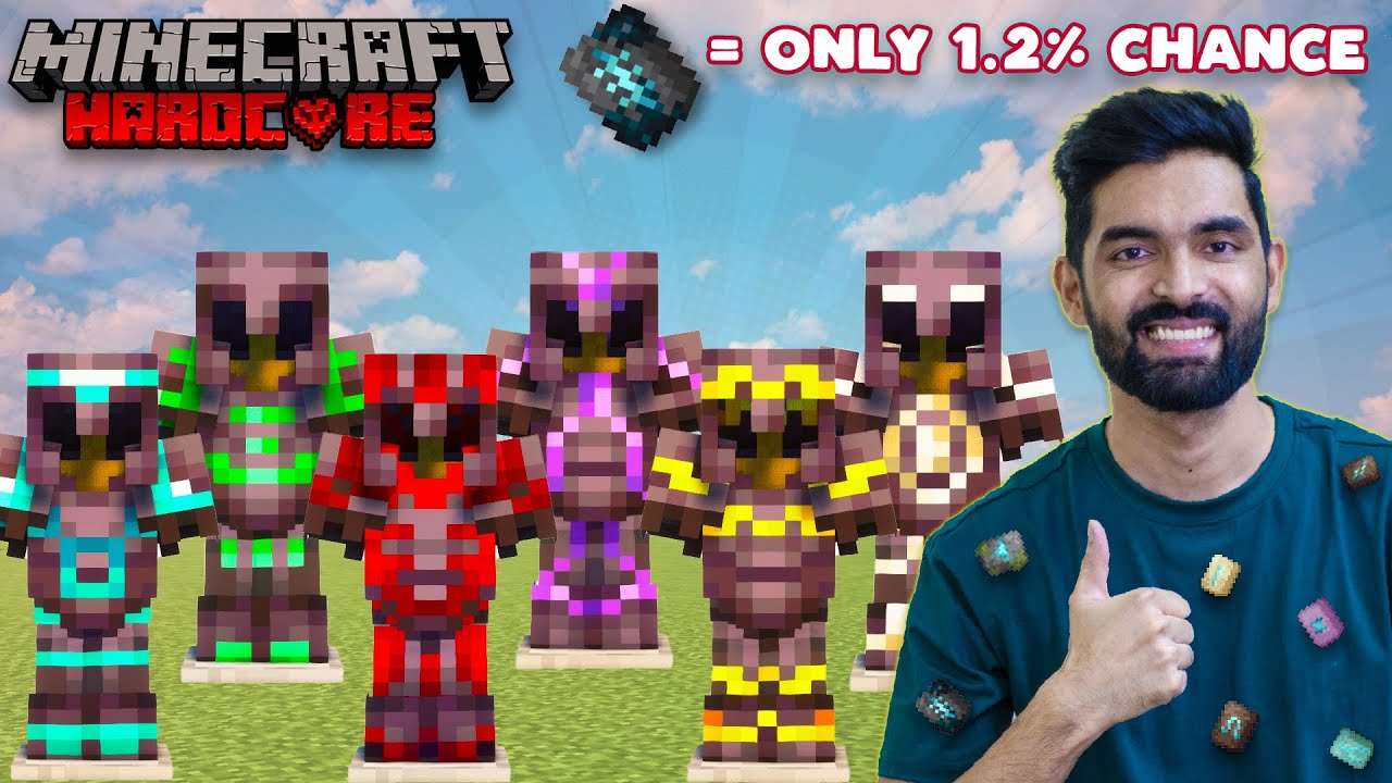 I Found EVERY ARMOR TRIMS in Minecraft 1.20 Hardcore #17 - YouTube