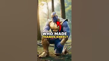 Which Avengers Made Thanos KNEEL in MCU?#shorts #marvel #english #usa