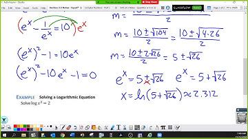 Section 3.5 - Equation Solving and Modeling