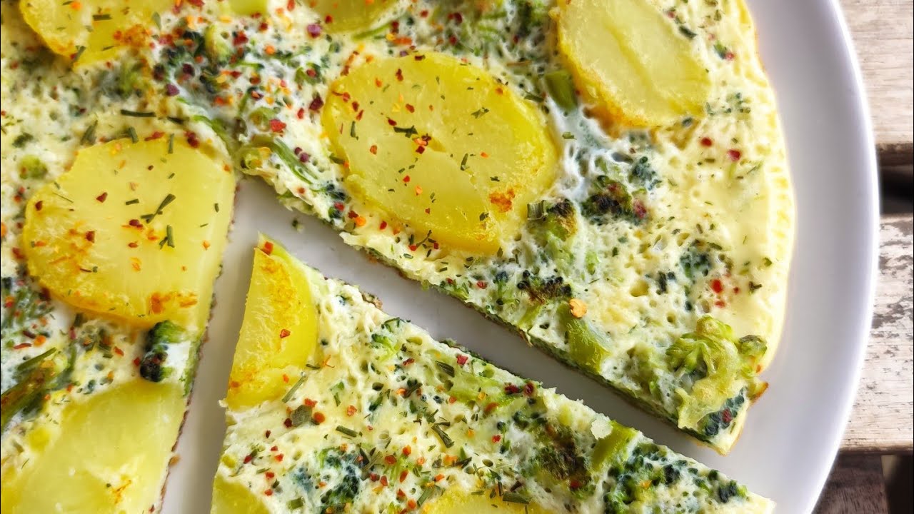 Frittata di patate e broccoli YouTube