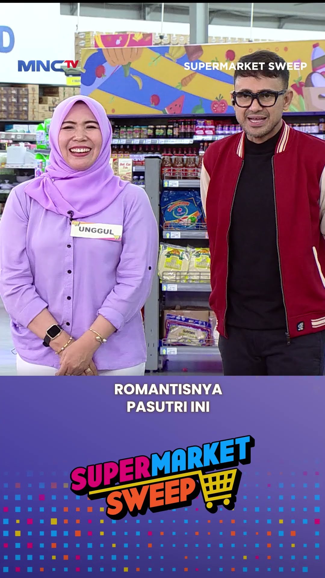 Walaupun Gagal Tetap Romantis #supermarketsweep #gameshow #mnctv #shorts