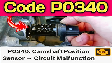 How To Fix Code P0340 A New Cam Sensor Will Not Repair This Car | Can