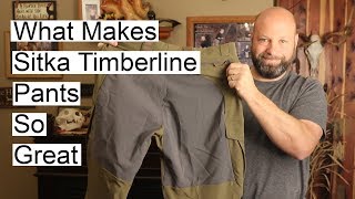 What Makes Sitka Timberline Pants So Great