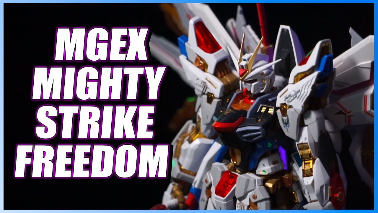 MGEX Mighty Strike Freedom Review [Master Grade Extreme Gunpla]