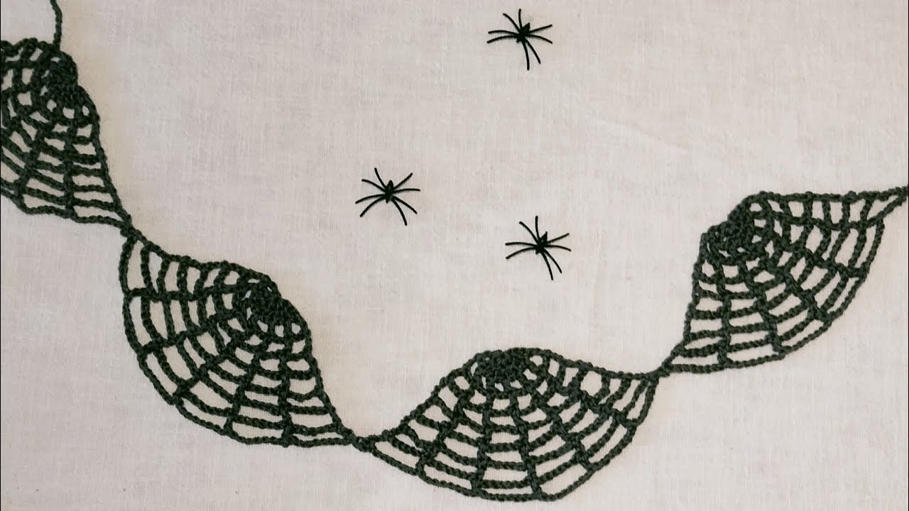 Spinnennetz häkeln.... Halloween