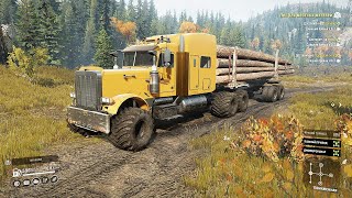 STREAM 4 - STREAM 3 - Американский тягач Peterbilt 379 _1987 года / Загрузка