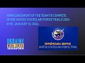 Announcement of the participants of the Ukrainian team at the United States Air Force Trials 2024